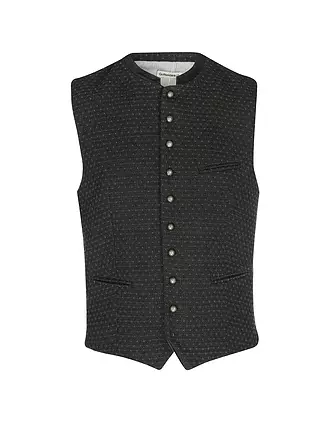 GOTTSEIDANK | Gilet tradizionale KONSTANTIN | dunkelgrün